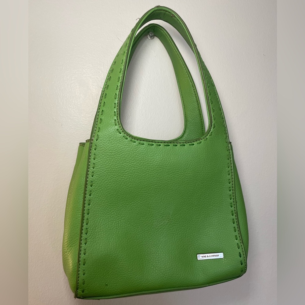 Nine and company  small green bag